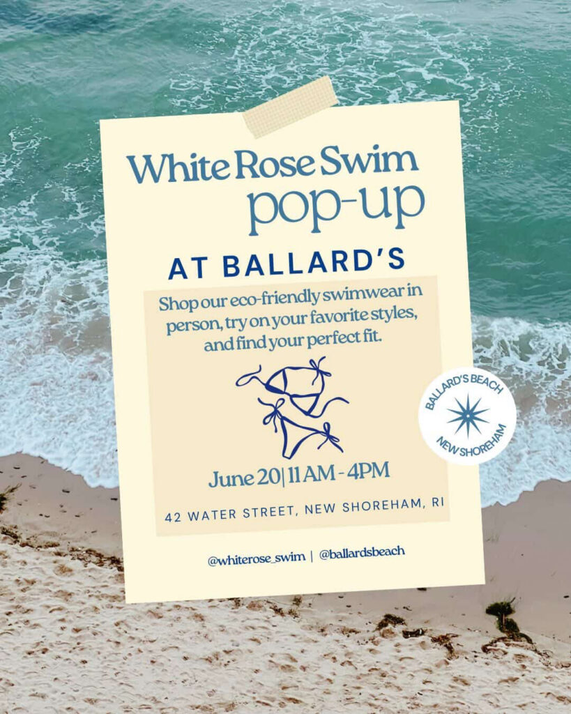 White Rose Swim Pop-Up